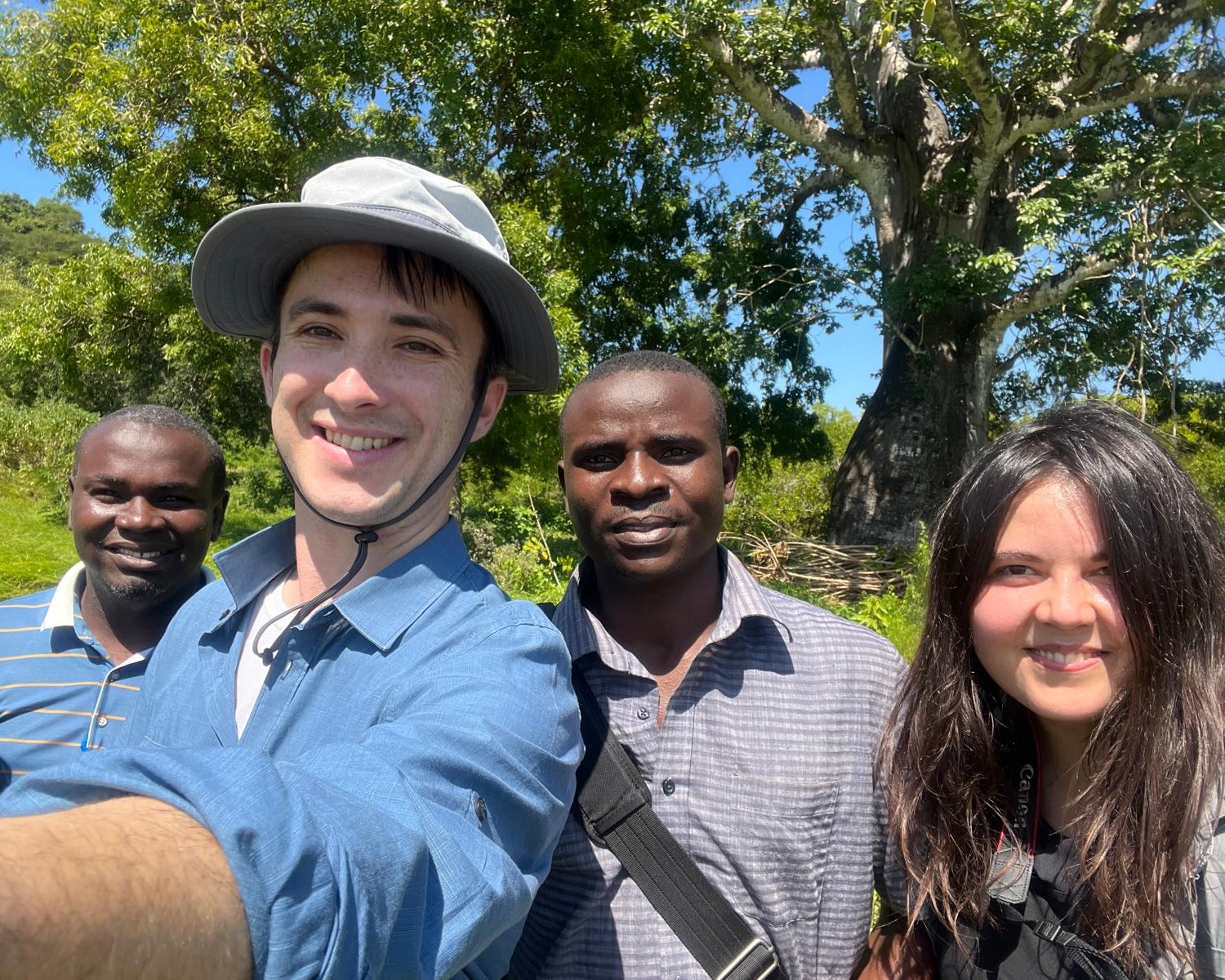 Survey team in Pangani, 2024